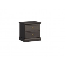 Klasisks naktsskapītis LUCCA SN, melns grafīts